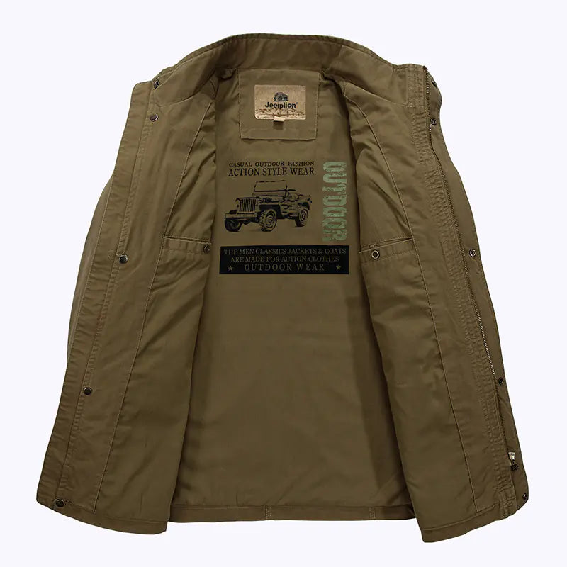 Chaqueta de algodon premium para hombre