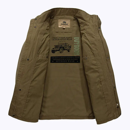 Chaqueta de algodon premium para hombre